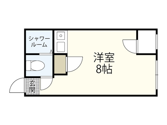 広島市中区舟入幸町のマンションの間取り