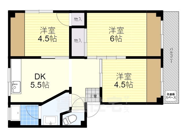 中澤マンションの間取り