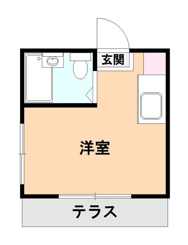 コーポメイプルの間取り