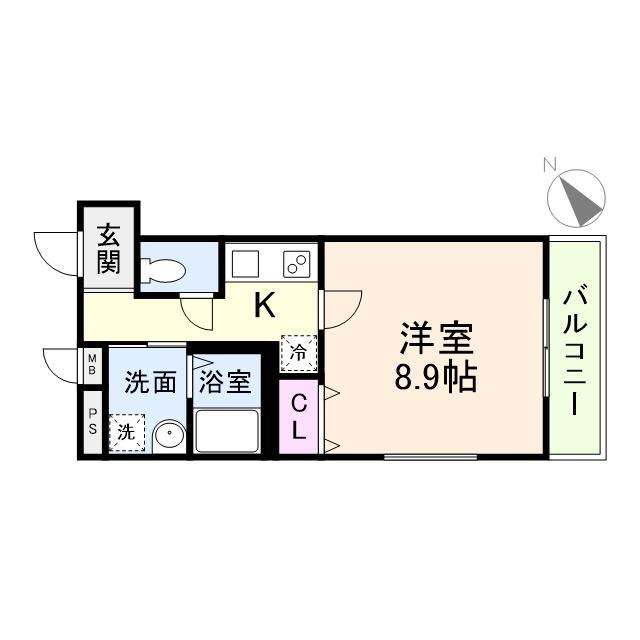 フジパレス高石綾園の間取り