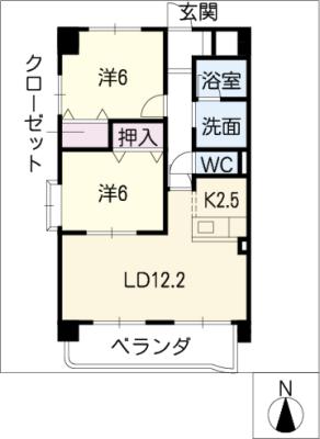 アバンギャルドの間取り