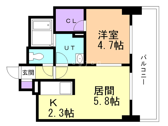 ＬＥＥ北９条の間取り