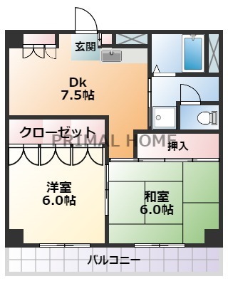 マツモトビルの間取り