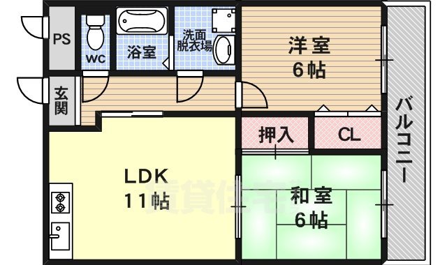 エルコラゾンの間取り