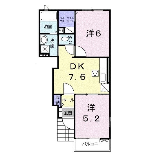 球磨郡錦町大字西のアパートの間取り