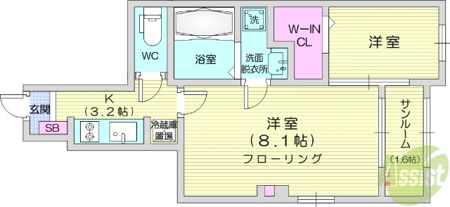 Taki Reiwaの間取り