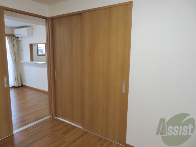 収納　ここに収納があります。収納があると部屋が広く使えます。