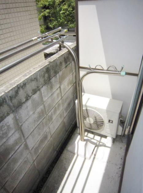 バルコニー　庭