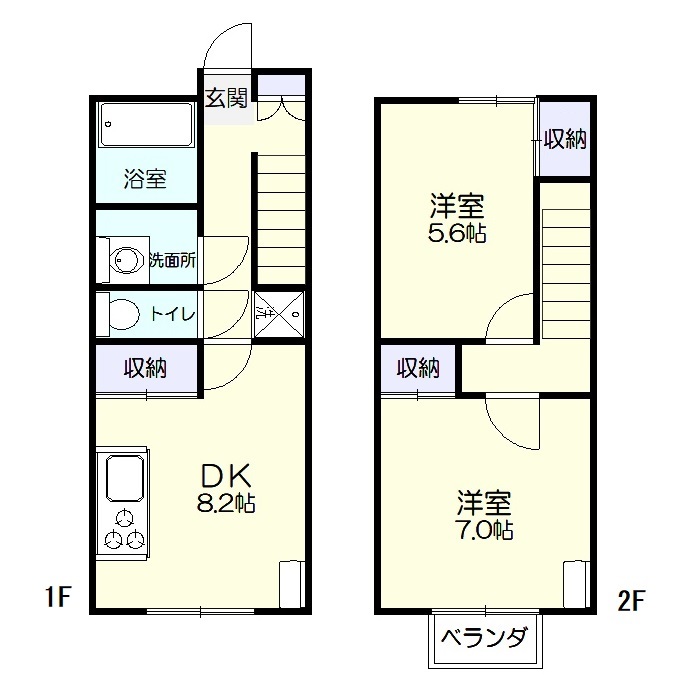 エスポワールKの間取り
