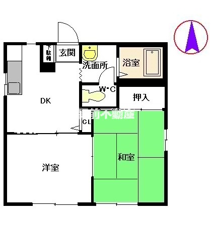 フレグランス玉名II_間取り_0