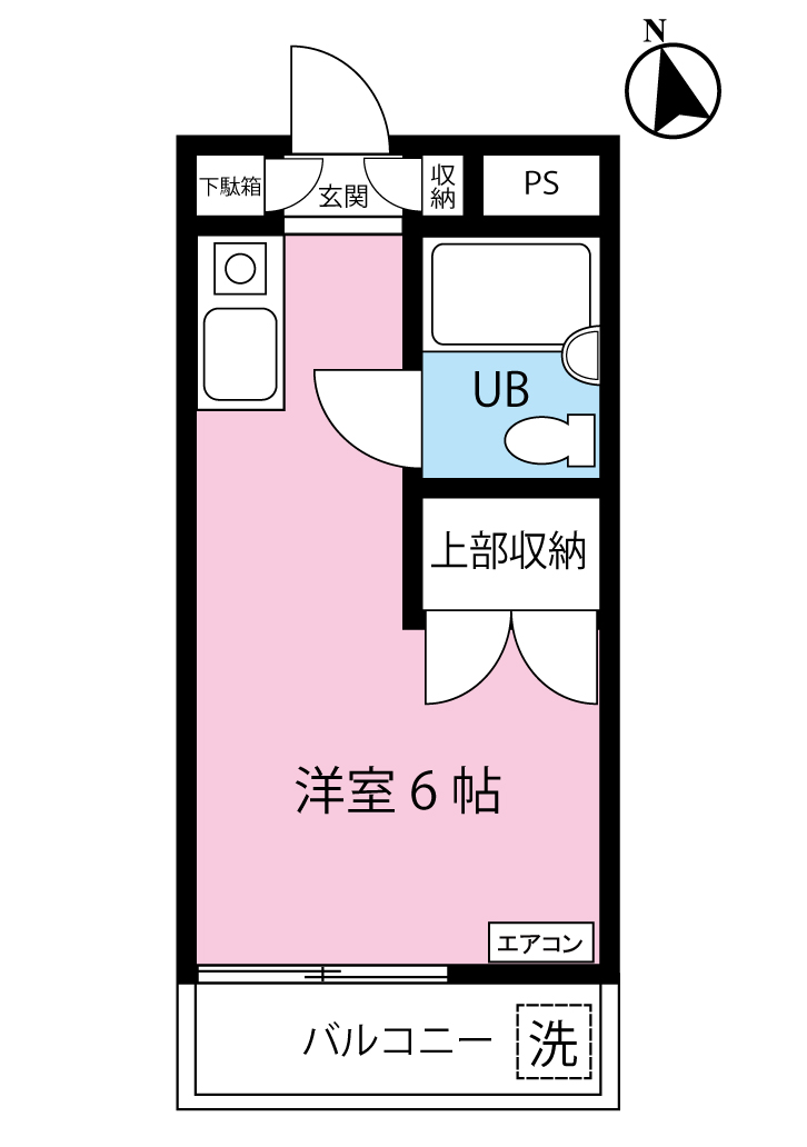 ハイランドハウスの間取り
