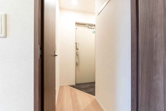 玄関　ゆったりとした玄関です