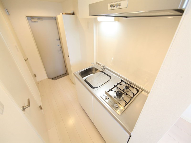 キッチン　システムキッチン（ガス2口コンロ付）