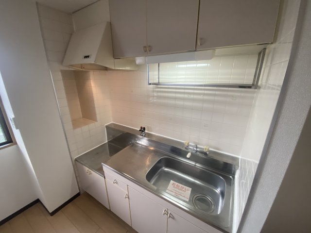 キッチン　ガスコンロ設置可能なキッチンです♪