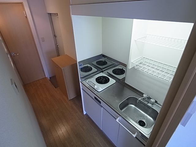 キッチン　見て見て見て見てこのキッチン。シンクも広いんだから