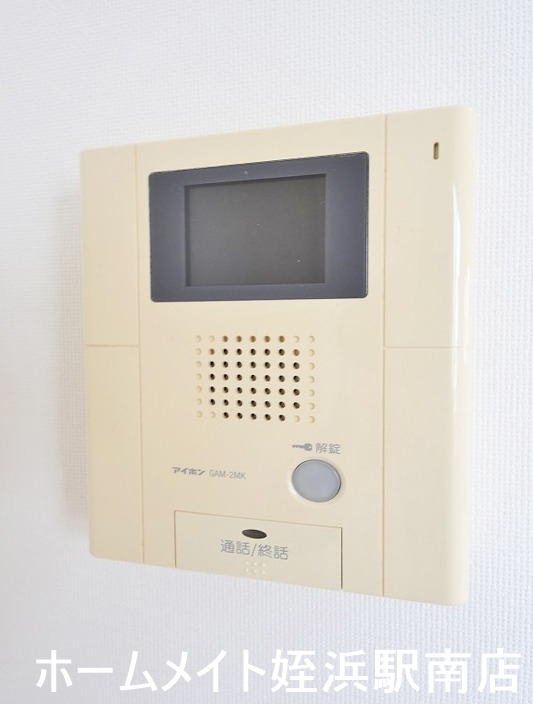 セキュリティ　★モニター付きインターホンで来客確認♪★※別部屋参考写真