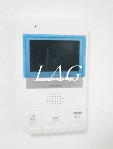 セキュリティ　モニター付きインターホンです。