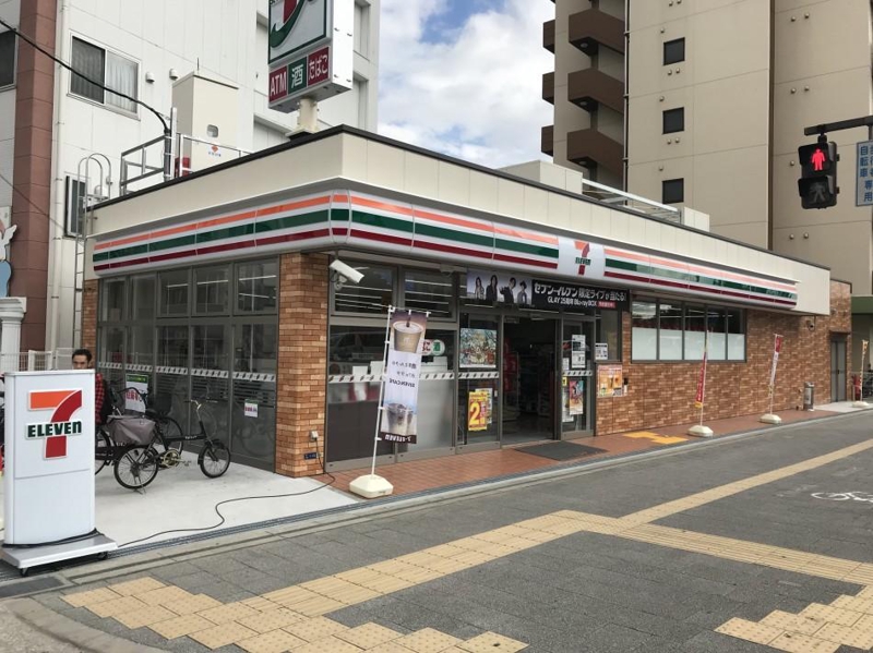 コンビニ　セブンイレブン 大阪佃１丁目店（コンビニ）まで186m