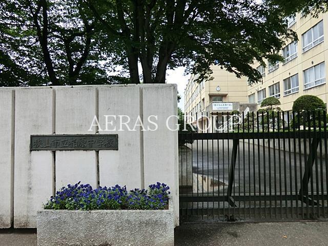 中学校　狭山市立柏原中学校（中学校）まで595m
