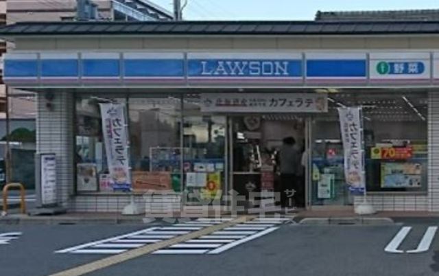 コンビニ　ローソン　四条西小路店（コンビニ）まで383m