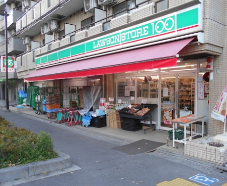 コンビニ　ローソンストア100品川二葉四丁目店（コンビニ）まで179m