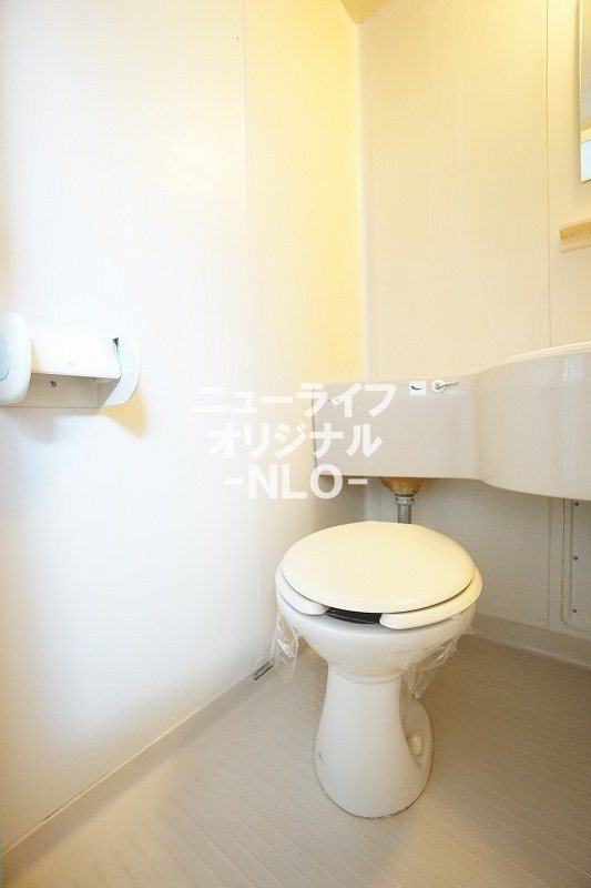 トイレ　お掃除のしやすい3点ユニットバス☆