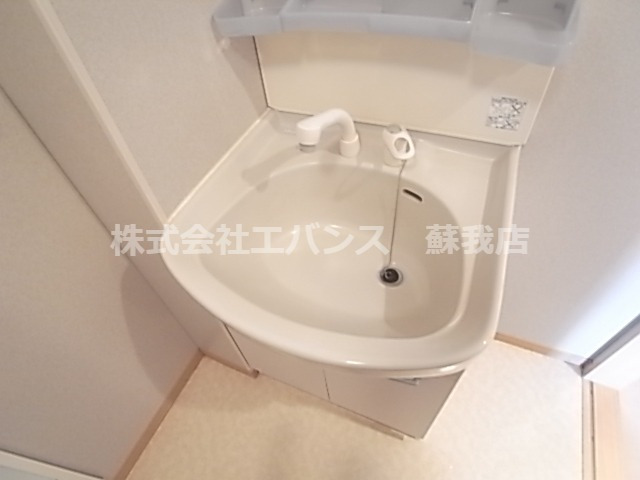 洗面設備　洗面所です
