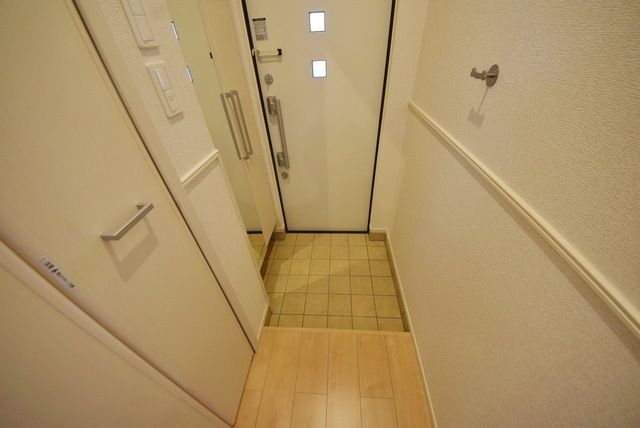 玄関　タウンハウジング府中店まで