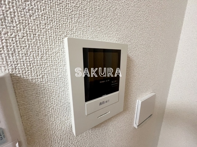 セキュリティ　安心のモニター付きインターホンです♪