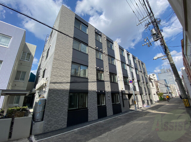 建物外観　札幌市中央区南５条西「Ｇｒａｎｄ　Ｏｎｅ　Ｓａｐｐｏｒｏ」