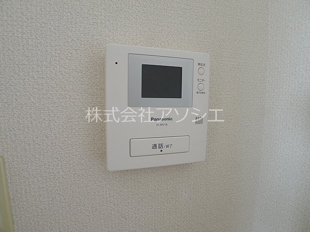 セキュリティ　モニター付きインターホン
