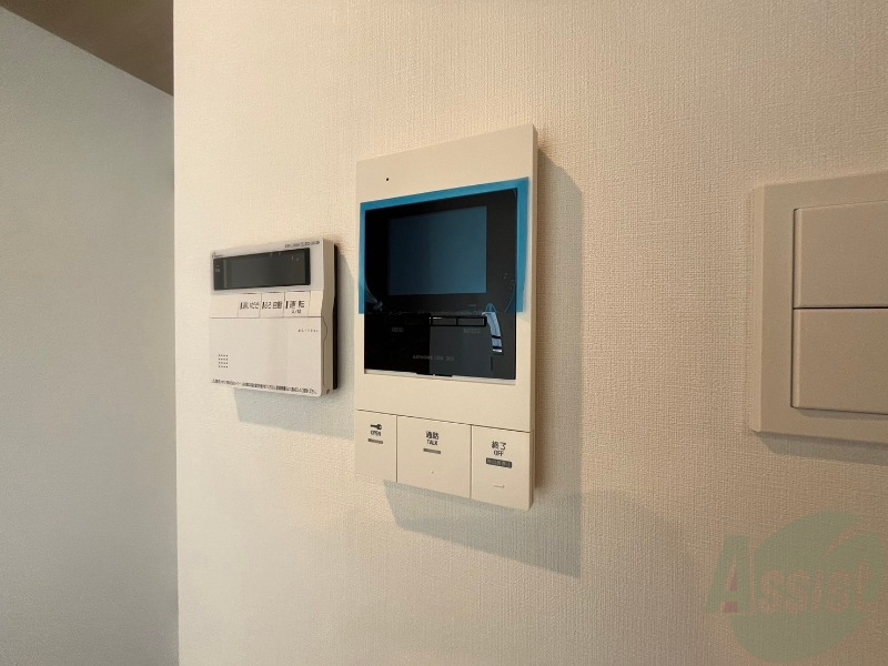セキュリティ　インターホンで来客確認ができます。安心ですね。