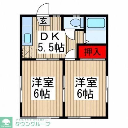 日進サンハイムの間取り写真