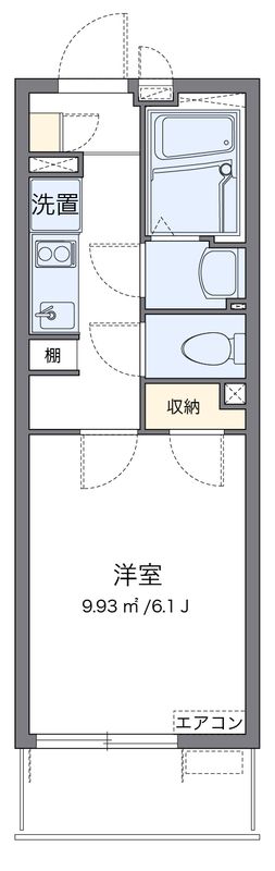 クレイノプレミール蕨の間取り写真