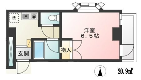 キャッスル町田の間取り写真