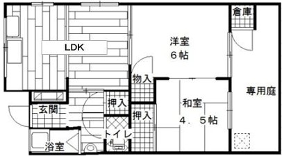 ヴィラ司の間取り写真