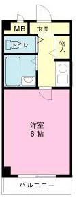 コーポ三和新大宮II号館の間取り