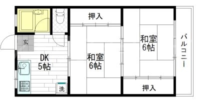 メゾンOACの間取り