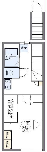 レオパレスＬｉｔｏｒａｌｅの間取り