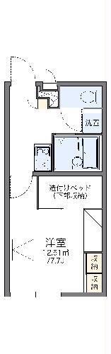 レオパレスアルルの間取り