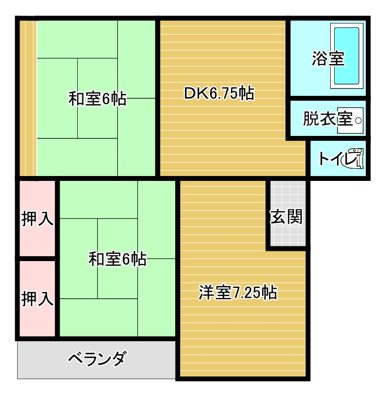 嶋崎ビルの間取り