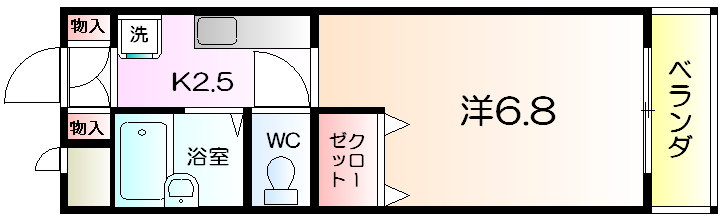 メゾングラティアの間取り