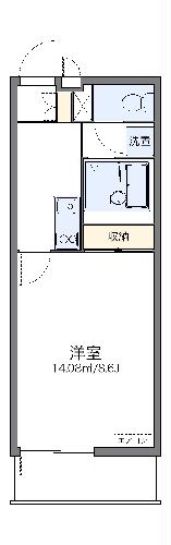 レオネクストドルチェイケベの間取り