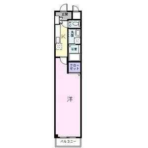 ハイツ東一津屋公輝の間取り