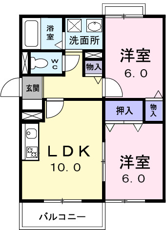 ライラック・エースの間取り