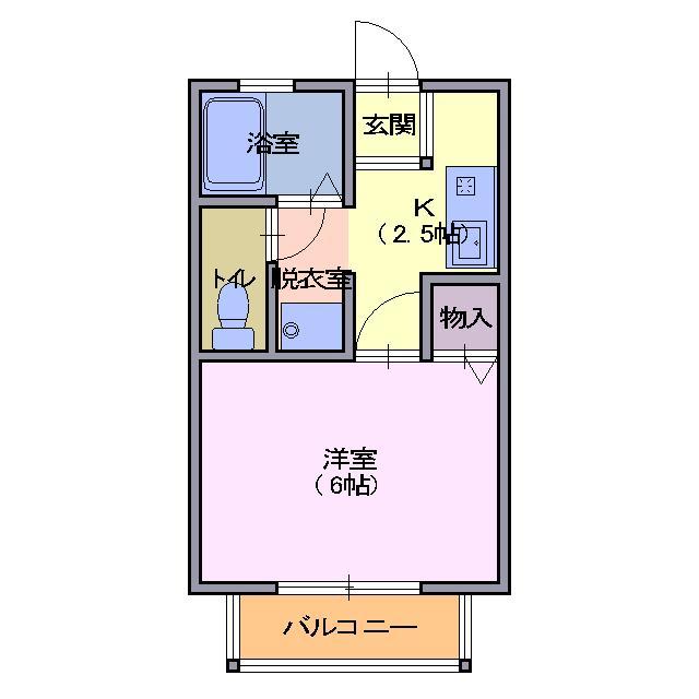 コンフォート’９６の間取り