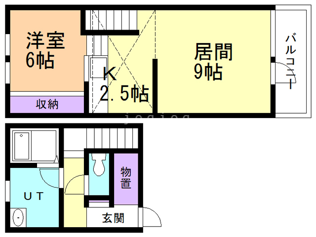 Ｈ．Ｍ．Ｓの間取り