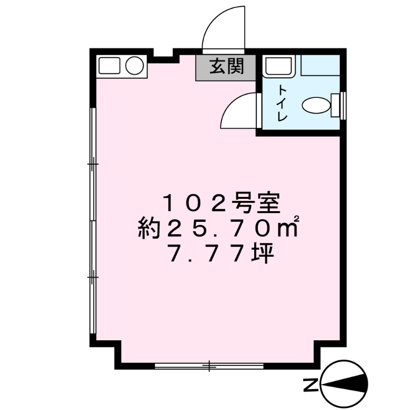 ヘンミ第二ビルの間取り