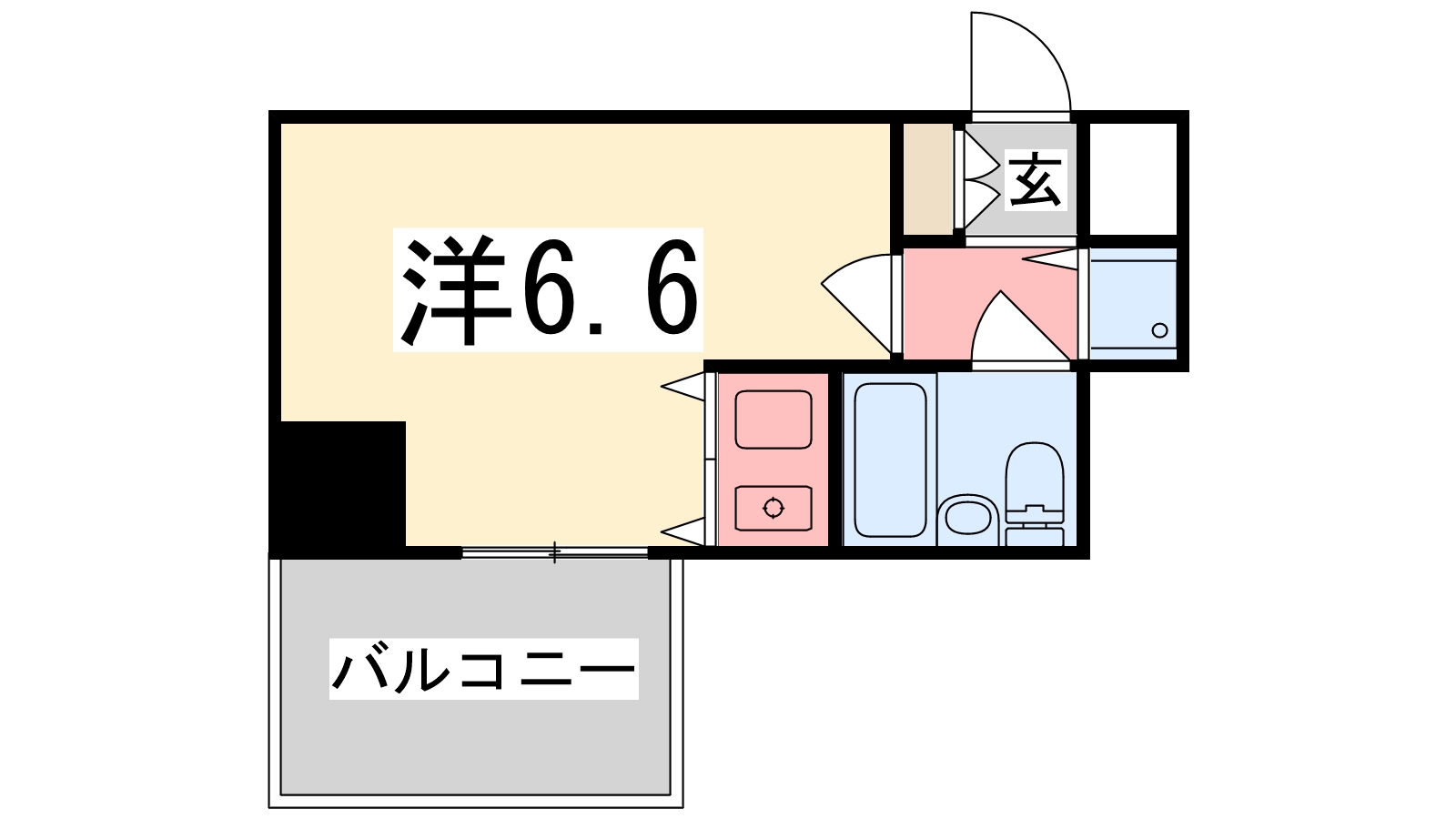 朝日プラザサウスコア姫路の間取り