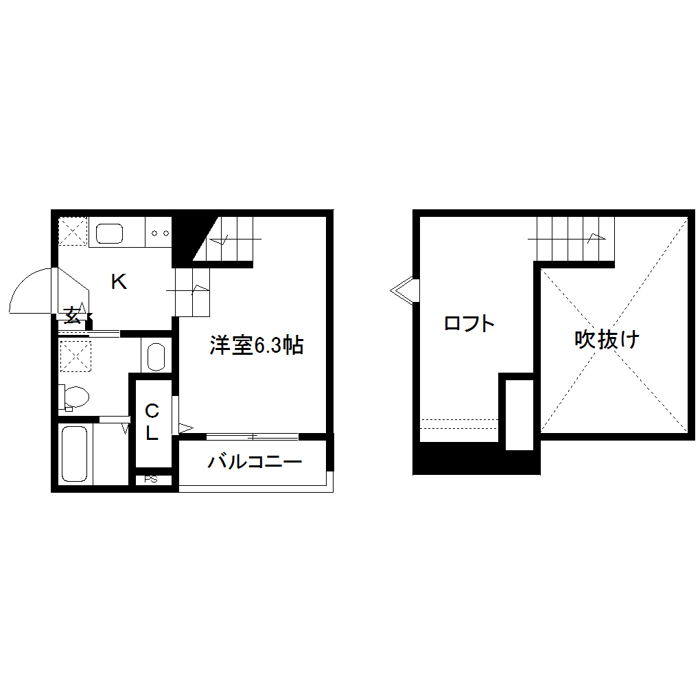 U-style.tsukide6の間取り